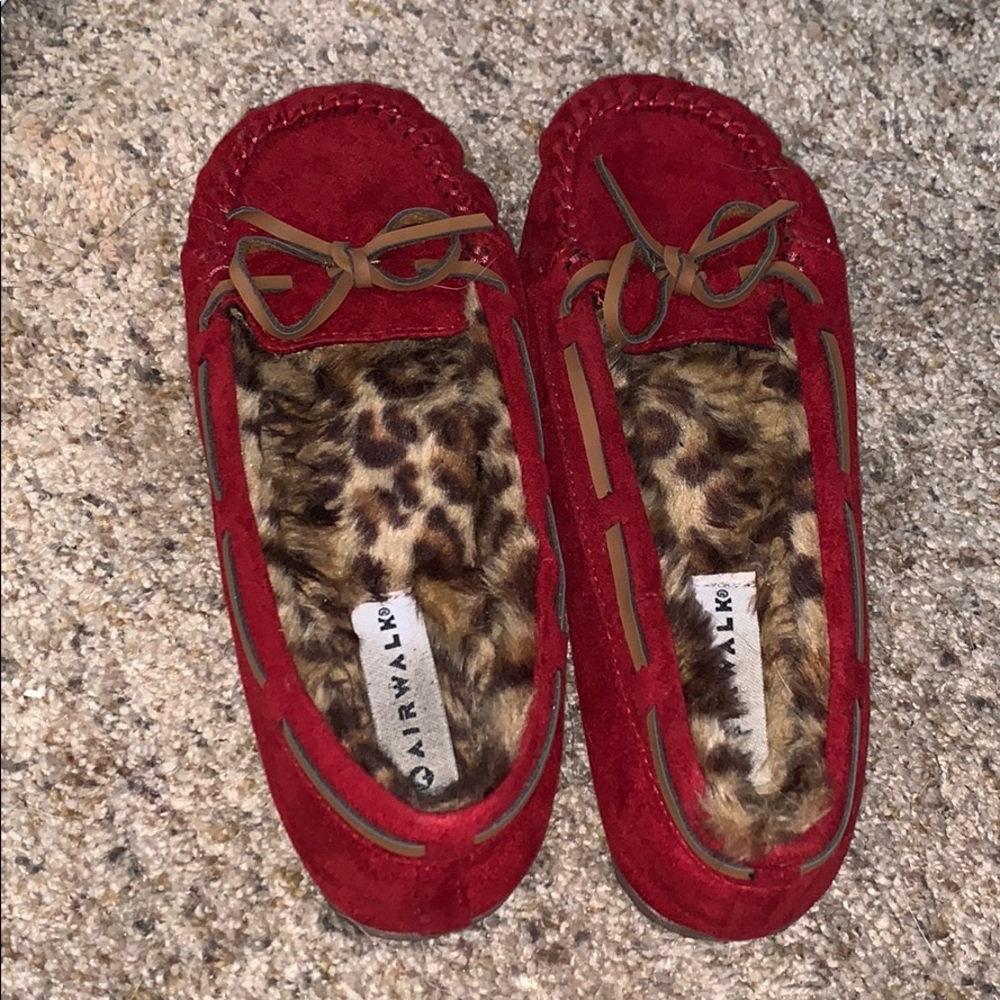 Airwalk Red Slipper Shoes / Flats